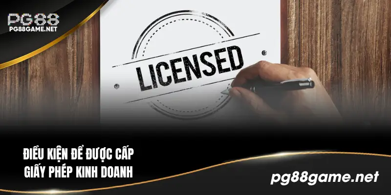 Điều kiện do các tổ chức cấp giấy phép đặt ra