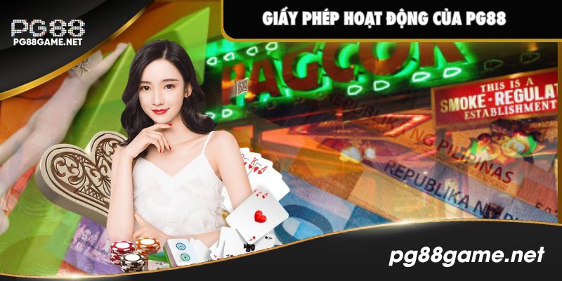 Giấy phép hoạt động của PG88